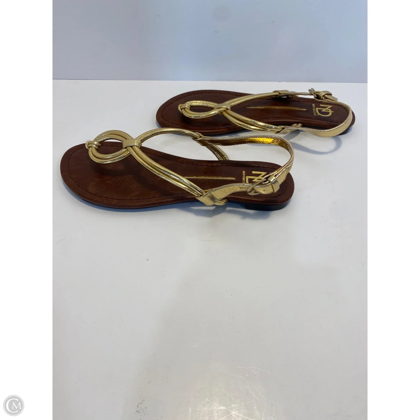 Sandals Flats By New Directions In Gold, Size: 8