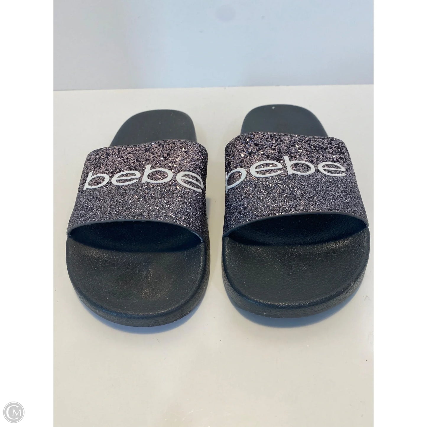 Sandals Flats By Bebe In Grey, Size: 8