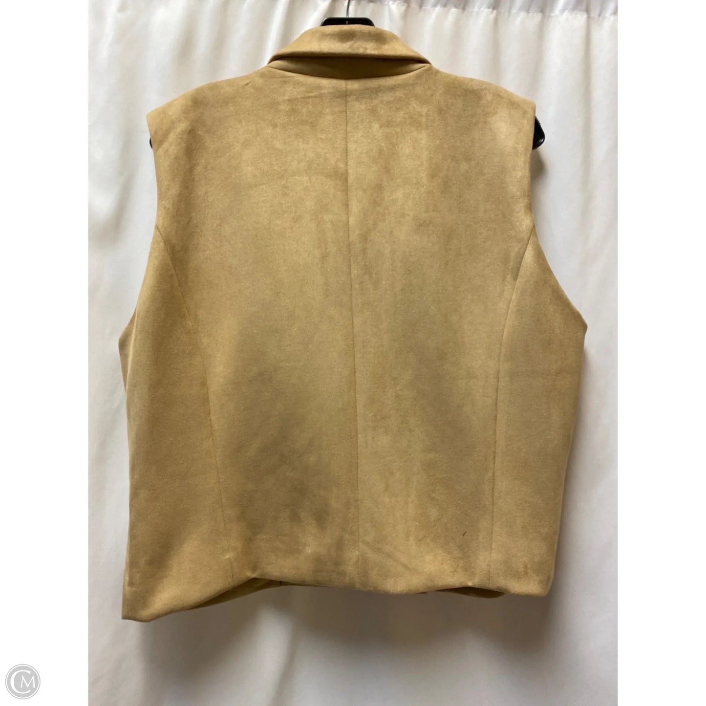 Vest Other By Nicole Miller In Brown, Size: Xl