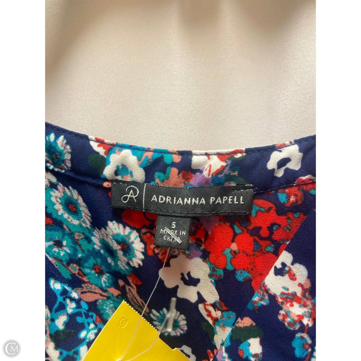 Top Sleeveless By Adrianna Papell In Red, Size: S