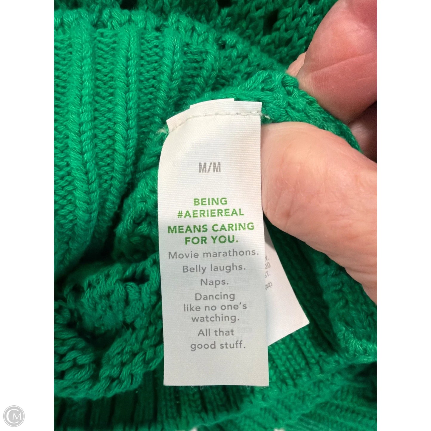 Sweater By Aerie In Green, Size: M