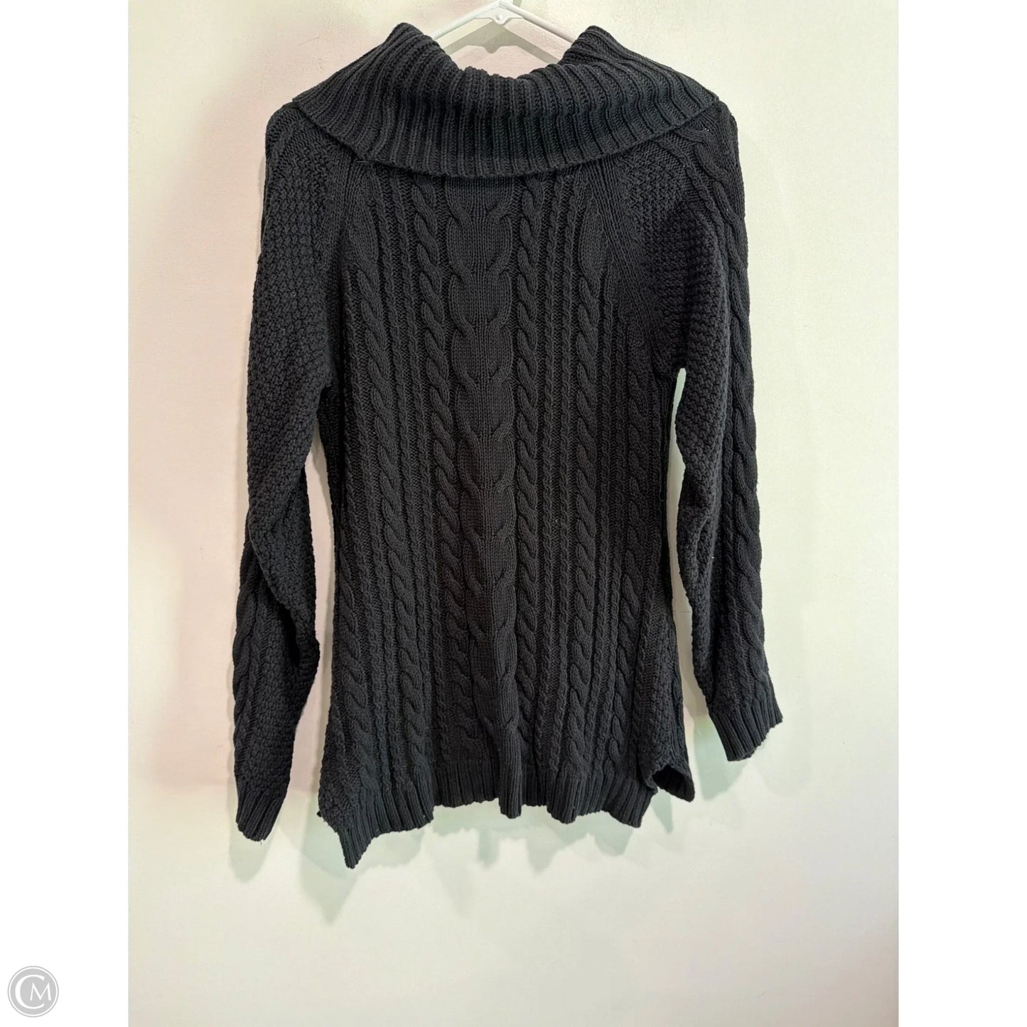 Sweater By Clothes Mentor In Black, Size: M