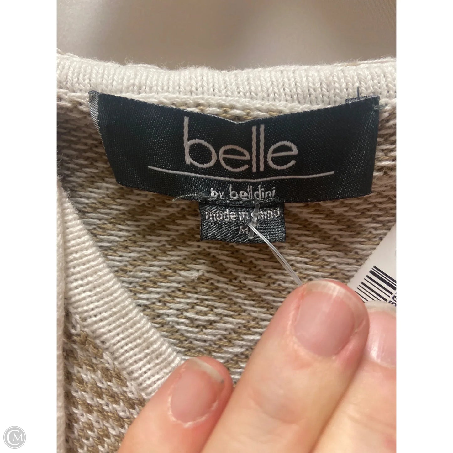 Sweater By Belldini In Brown, Size: M