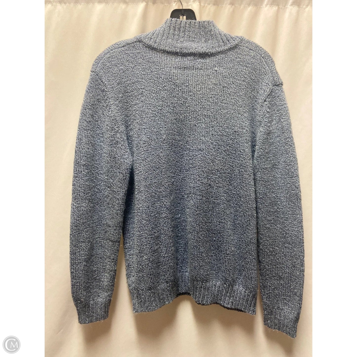 Sweater By Carolyn Taylor In Blue, Size: L