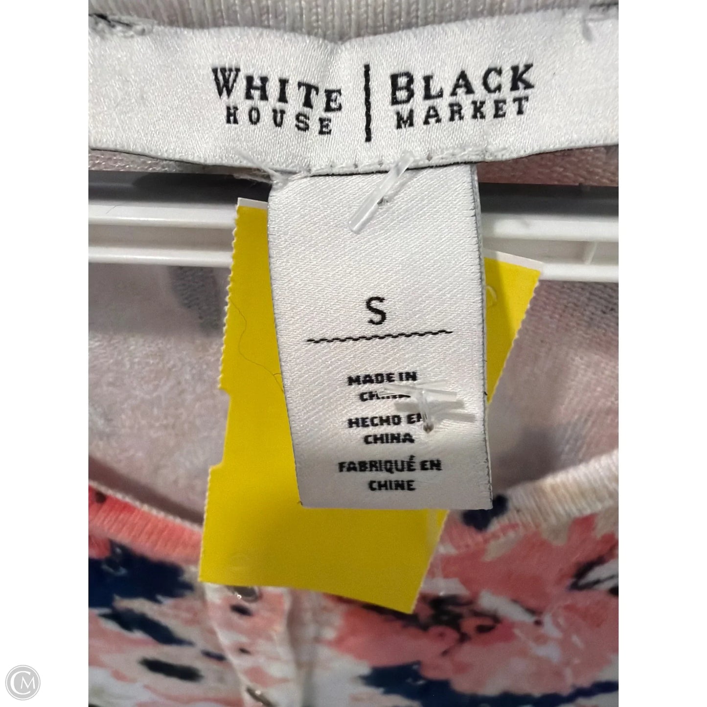 Cardigan By White House Black Market In White, Size: S