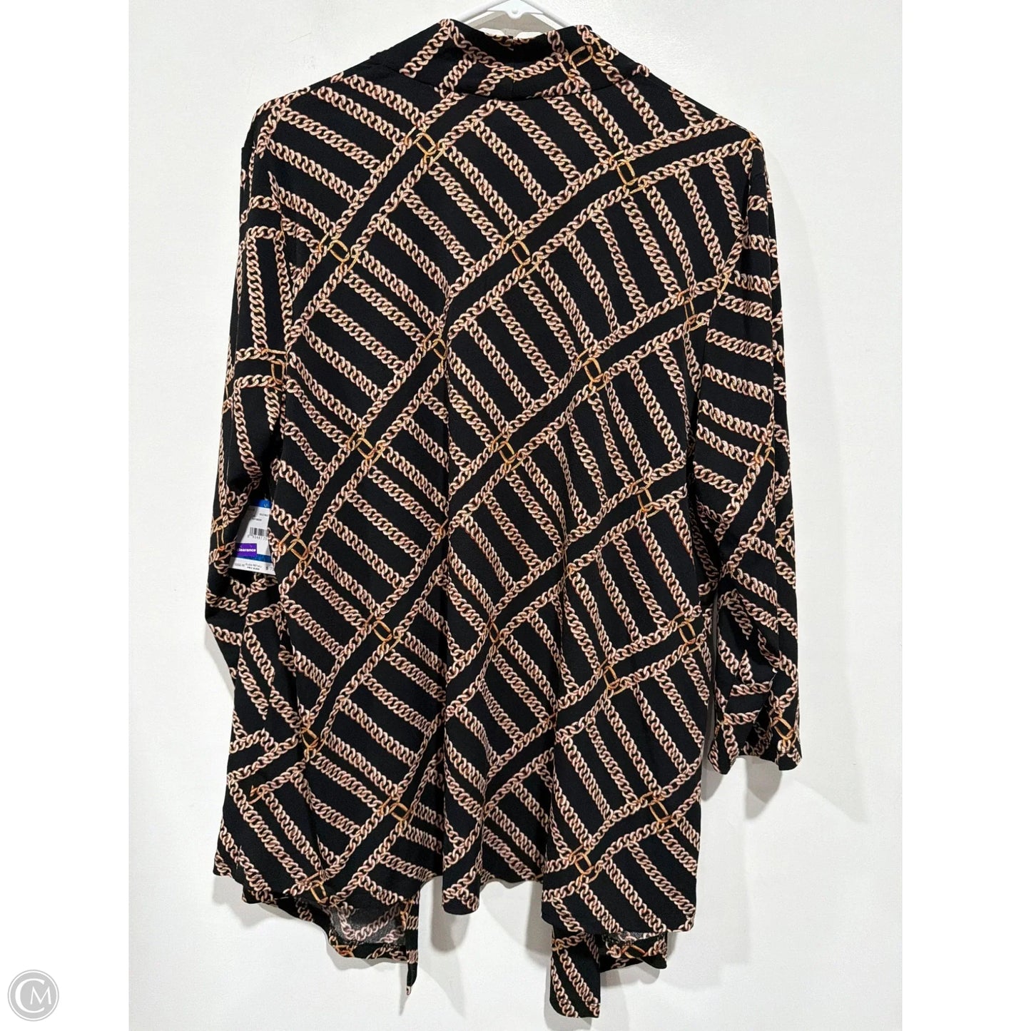 Cardigan By Kasper In Black, Size: Xl