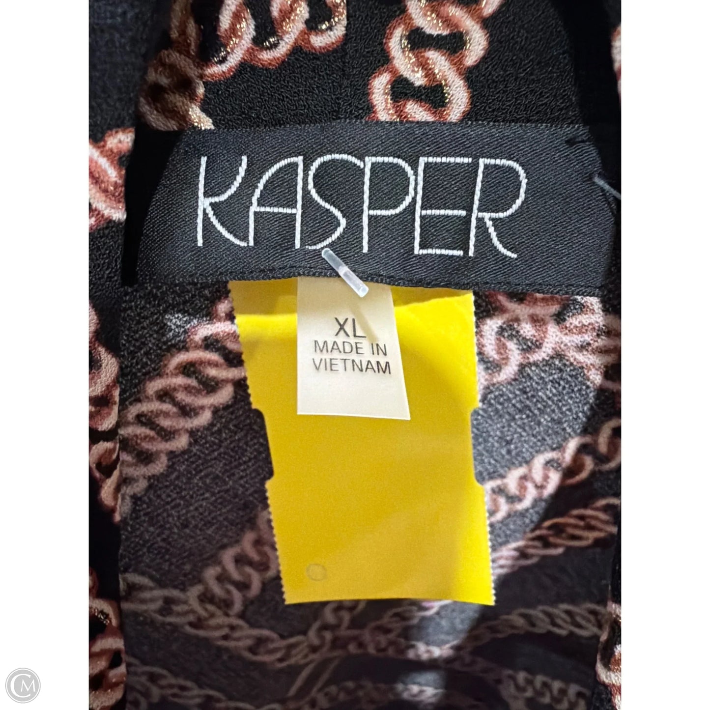 Cardigan By Kasper In Black, Size: Xl