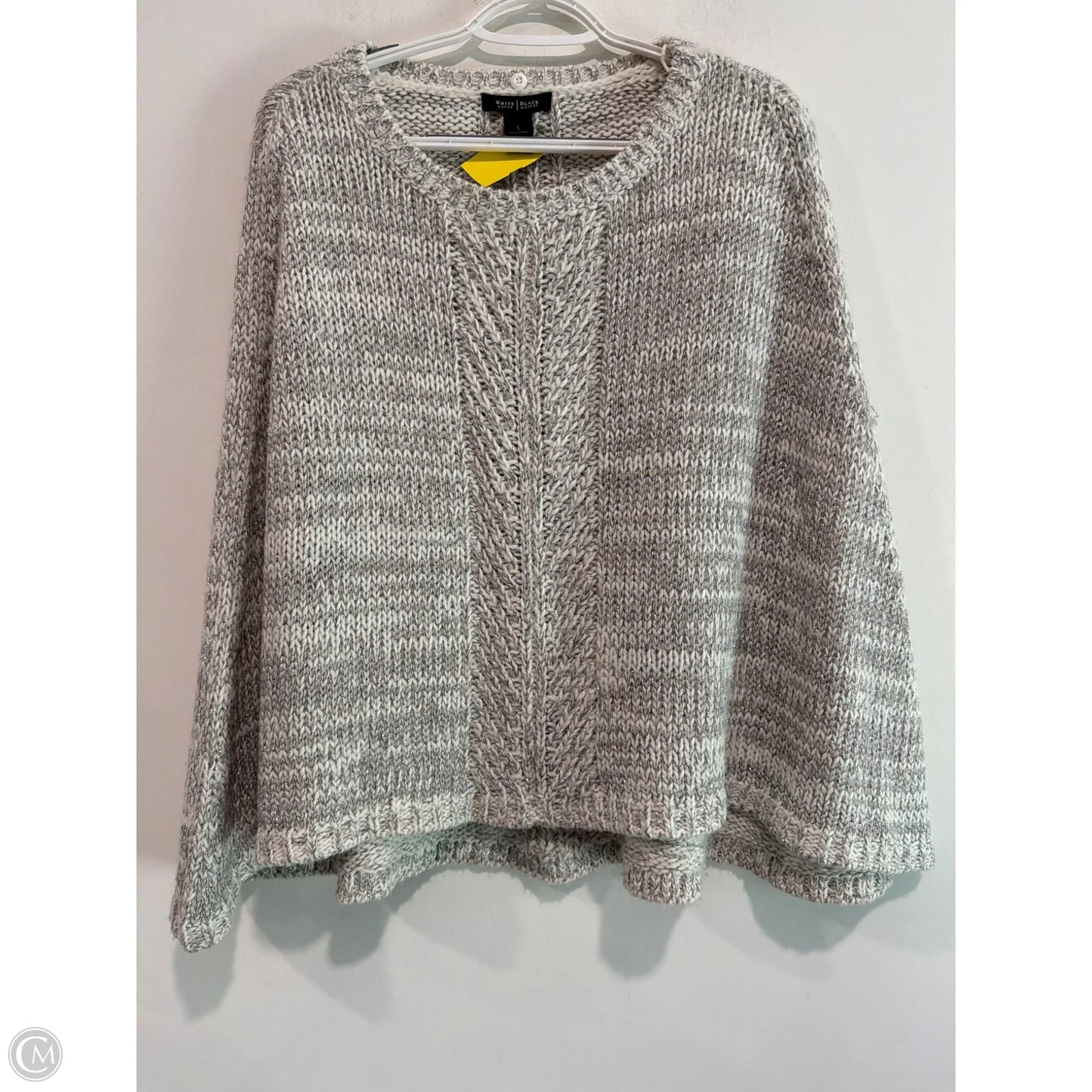 Poncho By White House Black Market In Grey, Size: S