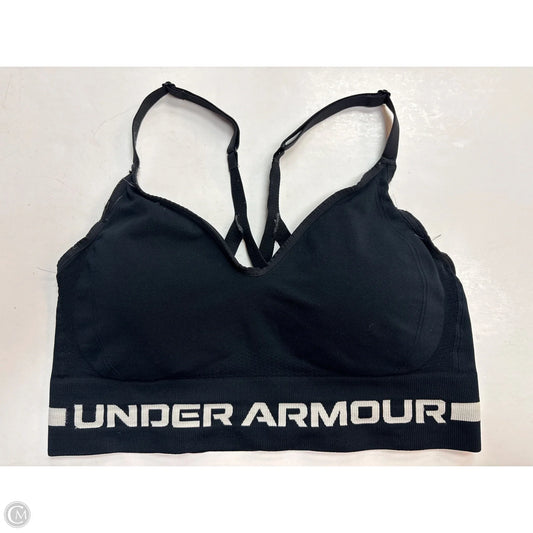 Athletic Bra By Under Armour In Black, Size: L