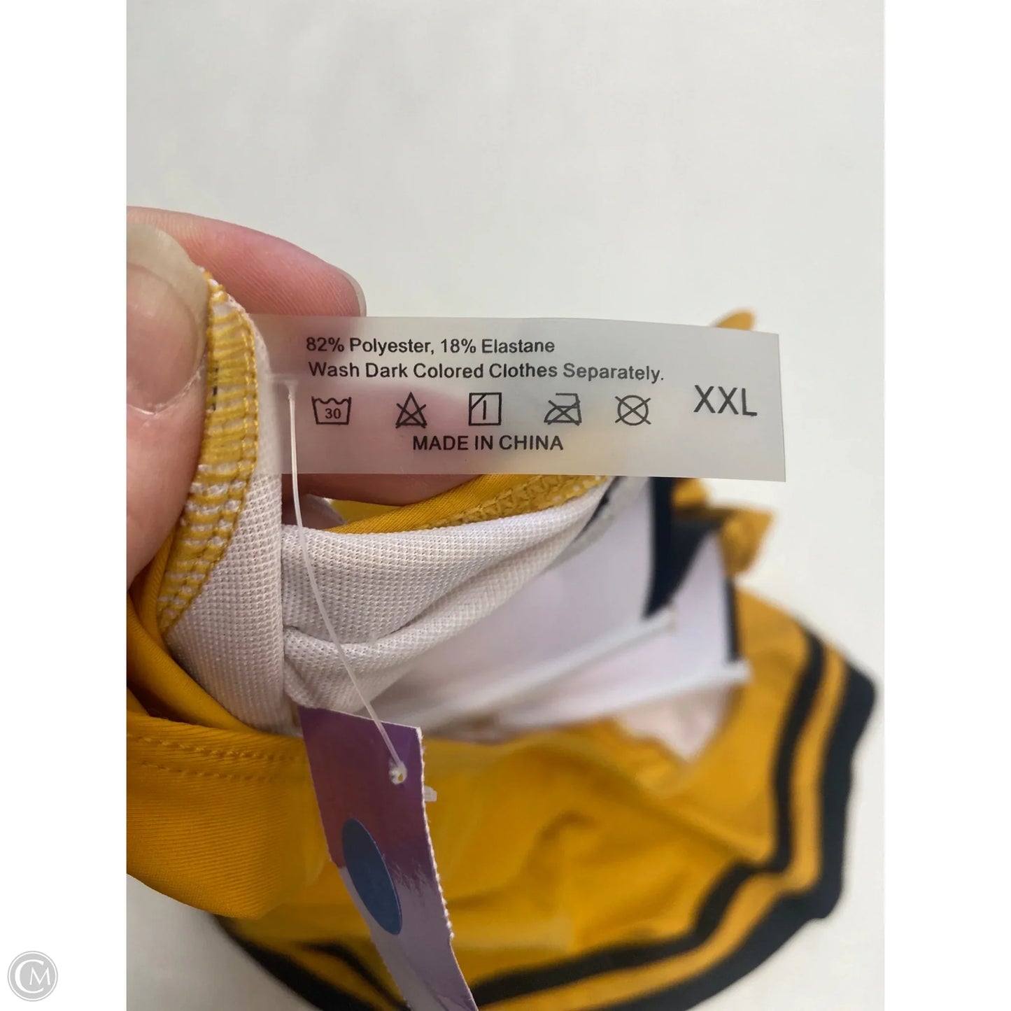Swimsuit By Clothes Mentor In Yellow, Size: Xxl