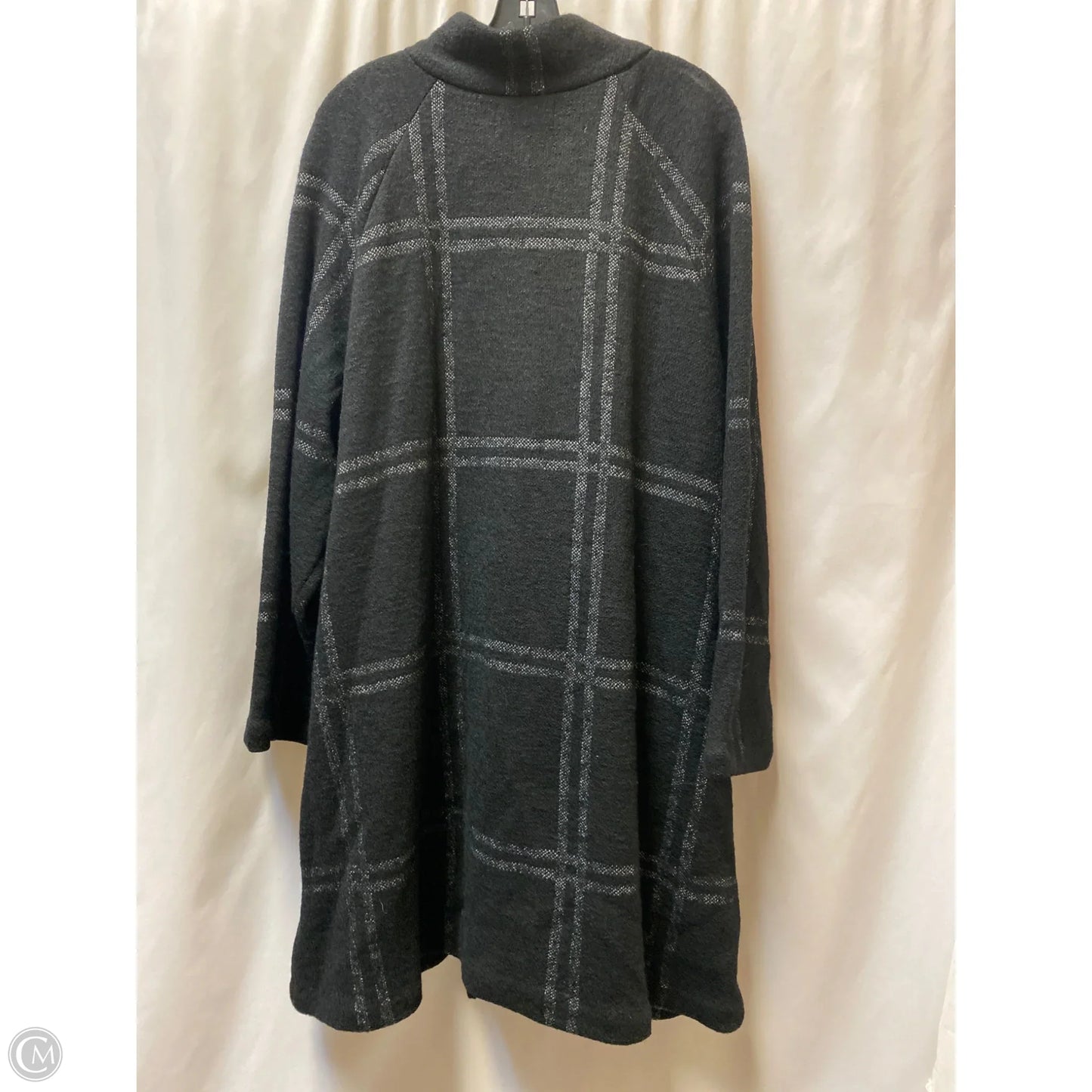 Coat Other By Adrienne Vittadini In Black, Size: 3x