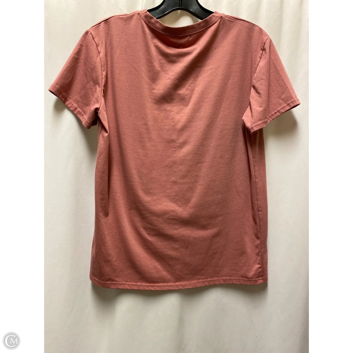 Top Short Sleeve By Clothes Mentor In Pink, Size: M