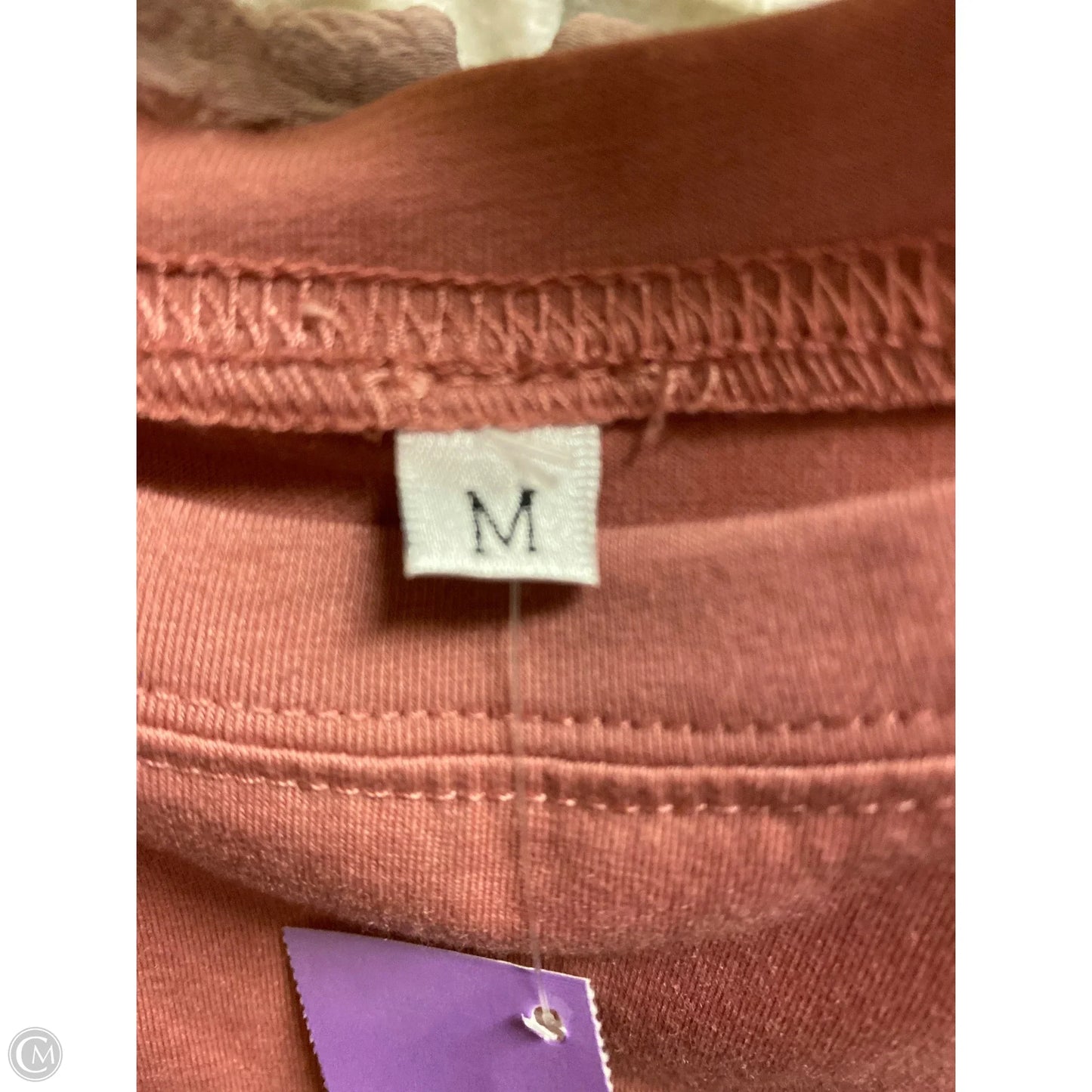 Top Short Sleeve By Clothes Mentor In Pink, Size: M