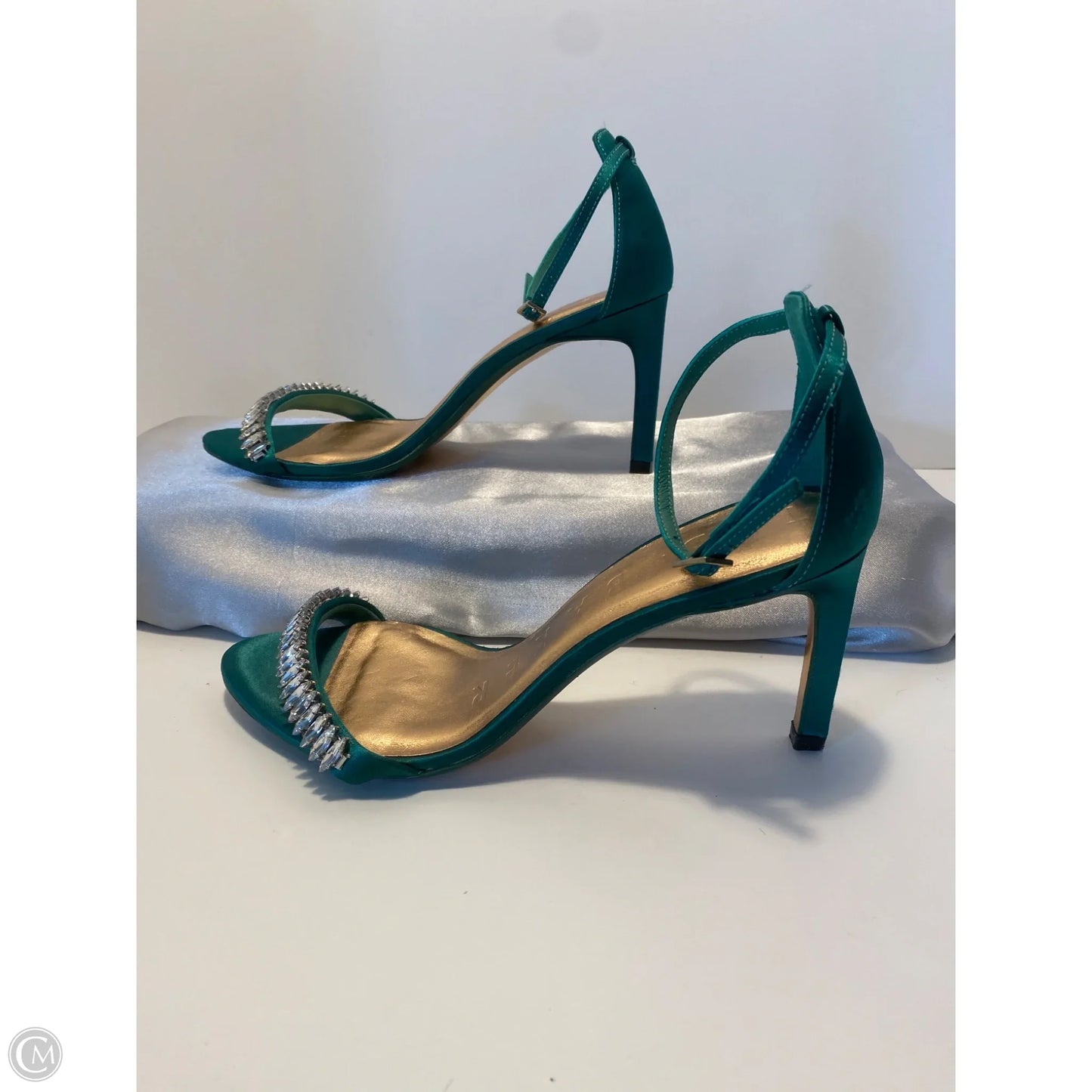 Shoes Heels Stiletto By Ted Baker In Green, Size: 8
