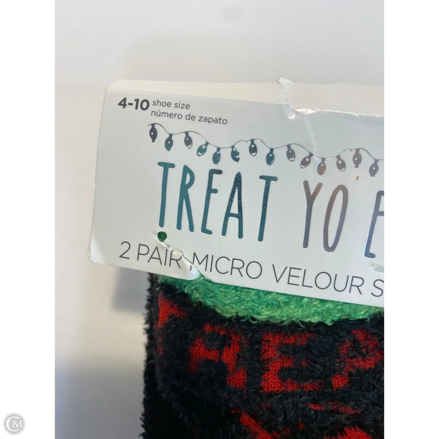 Socks By Clothes Mentor In Black, Size: 0