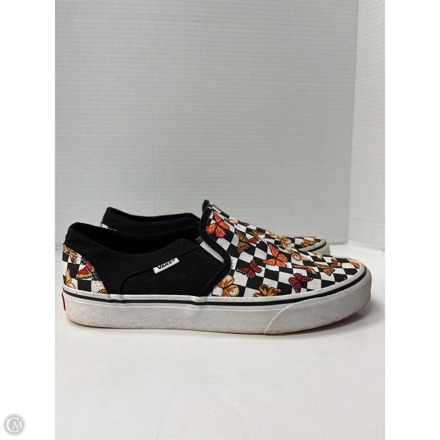 Shoes Sneakers By Vans In Black, Size: 9.5