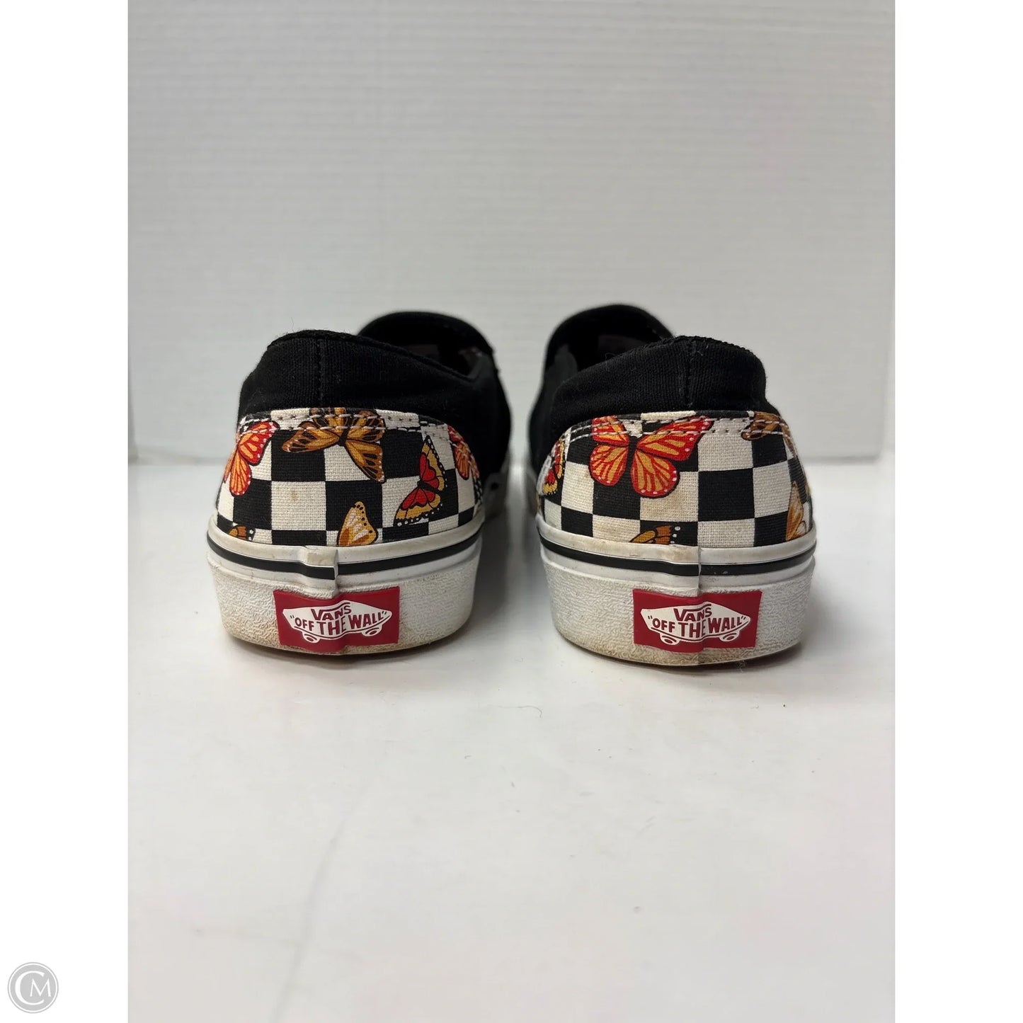 Shoes Sneakers By Vans In Black, Size: 9.5