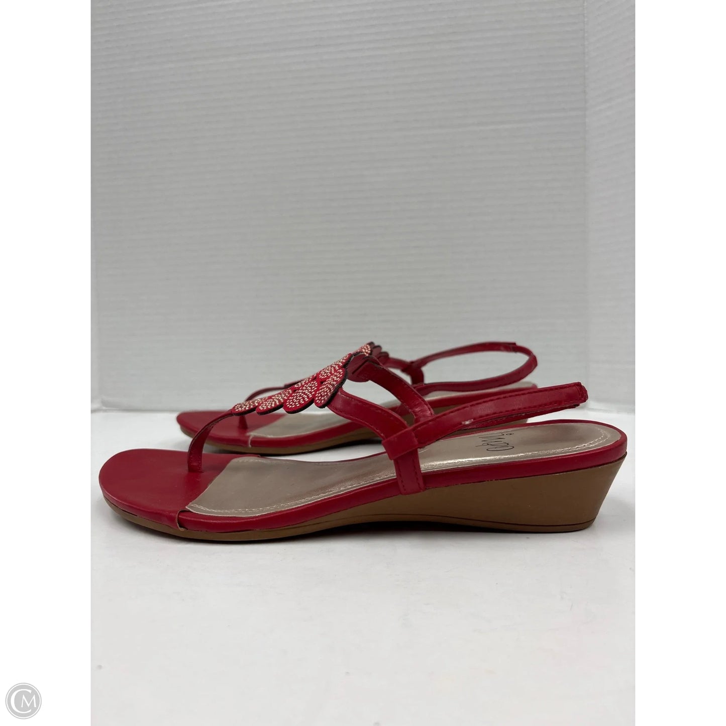 Sandals Flats By Impo In Red, Size: 7.5
