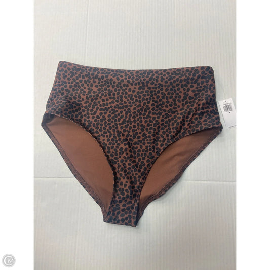 Swimsuit Bottom By Old Navy In Animal Print, Size: M