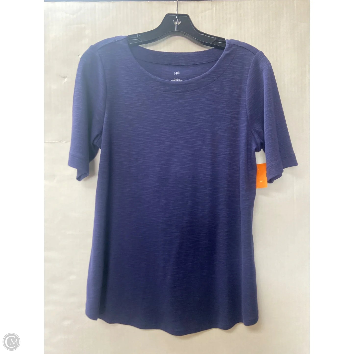 Top Short Sleeve By J. Jill In Purple, Size: S