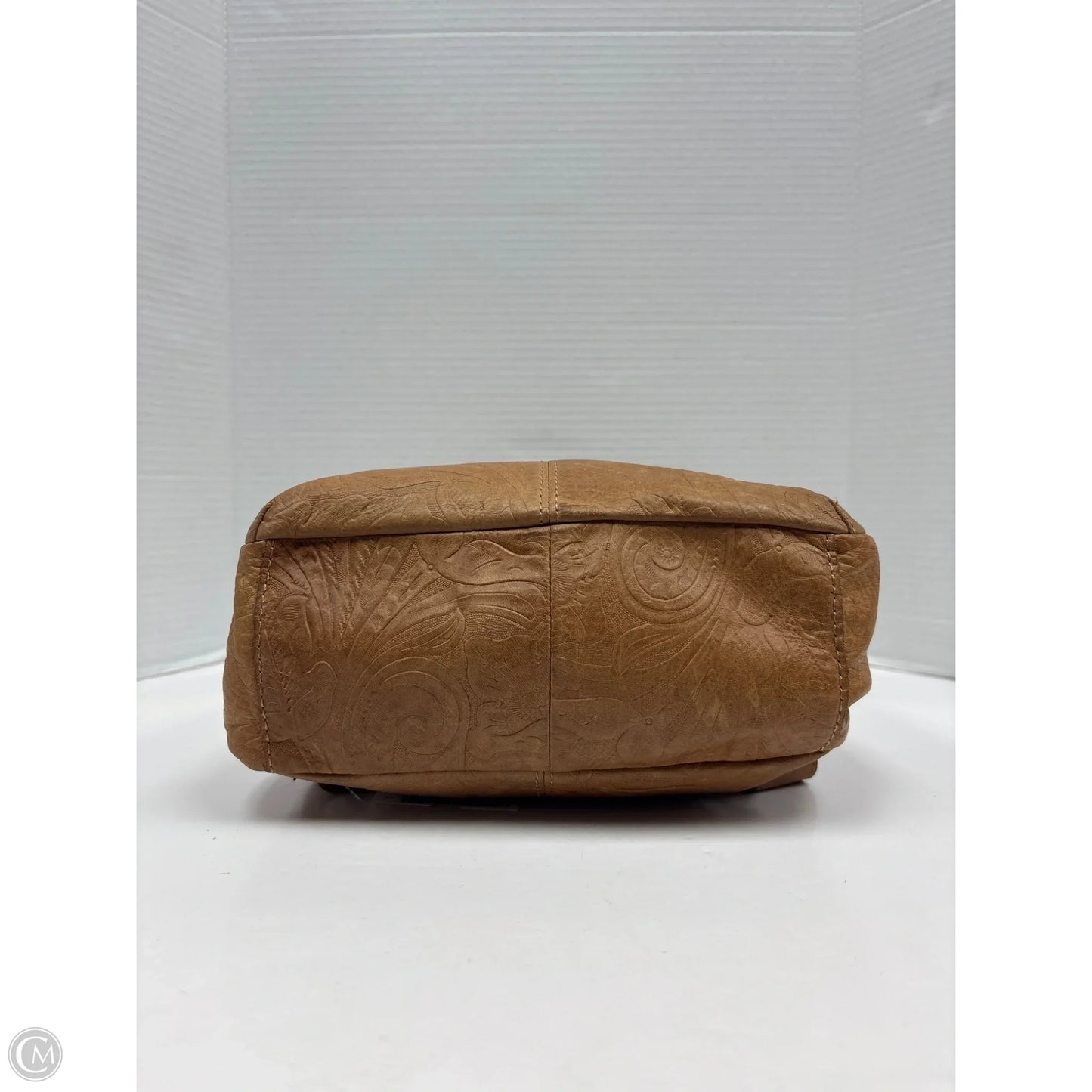 Backpack Leather By Clothes Mentor, Size: Medium