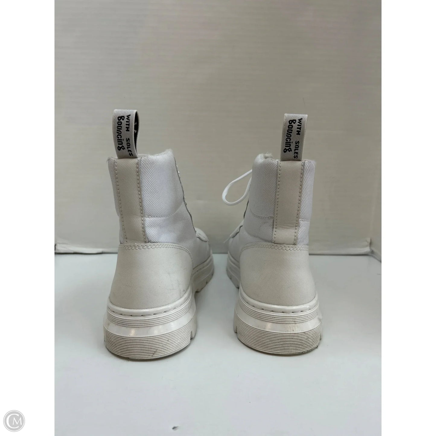 Boots Combat By Dr Martens In White, Size: 11