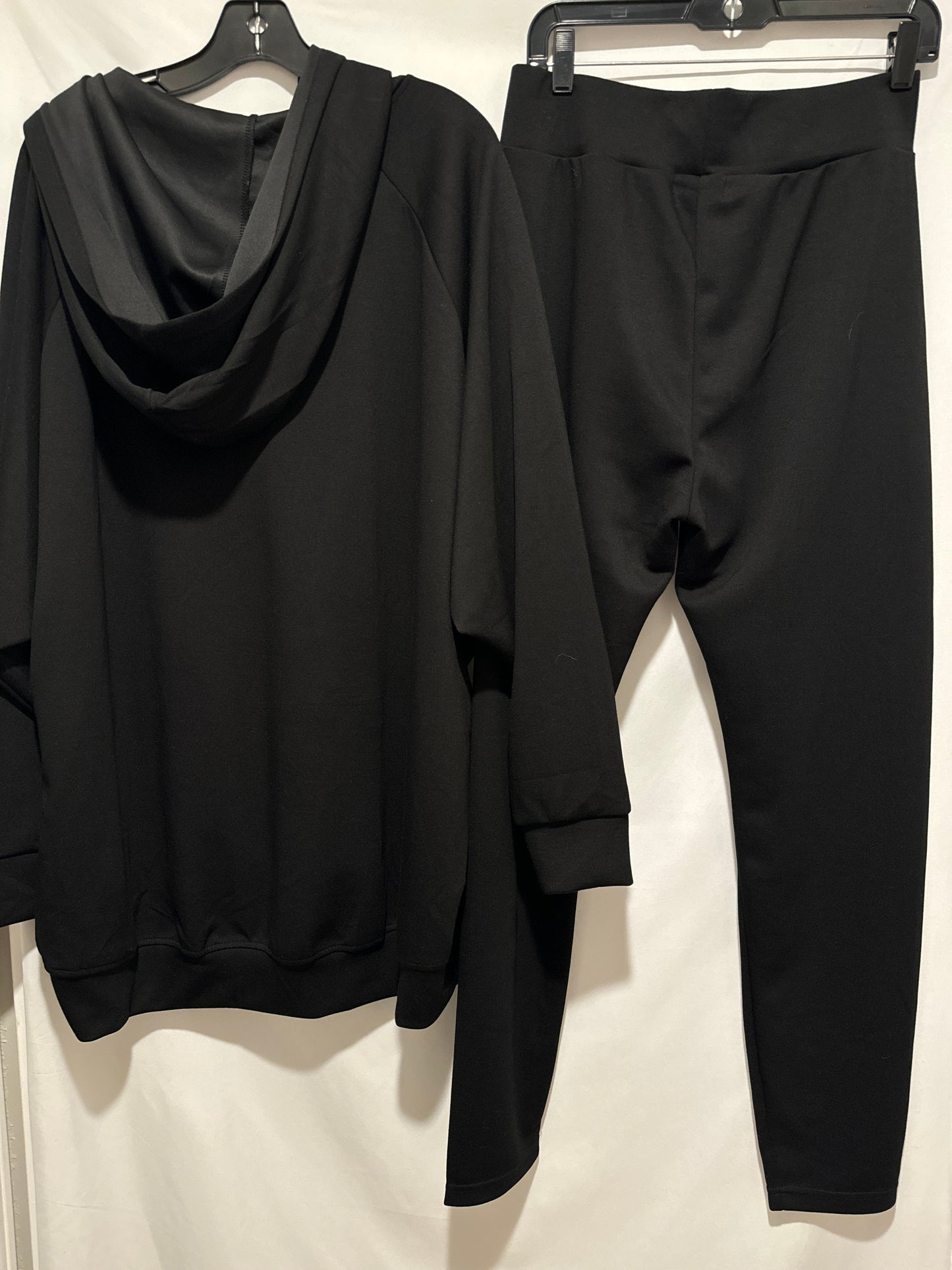 Athletic Pants 2pc By Clothes Mentor In Black, Size: Xl