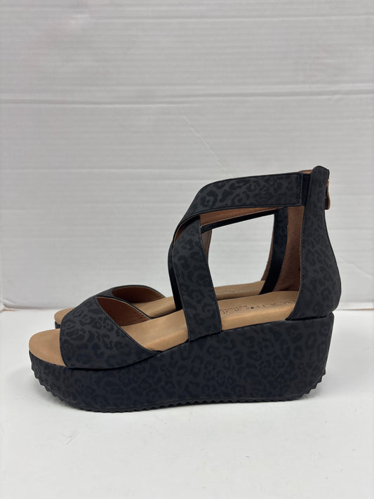 Sandals Flats By Corkys In Black, Size: 9