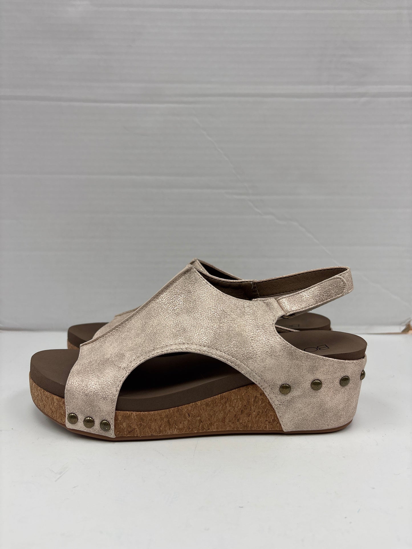 Sandals Flats By Corkys In Cream, Size: 9