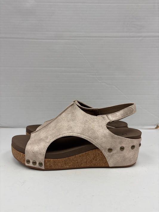 Sandals Flats By Corkys In Cream, Size: 9