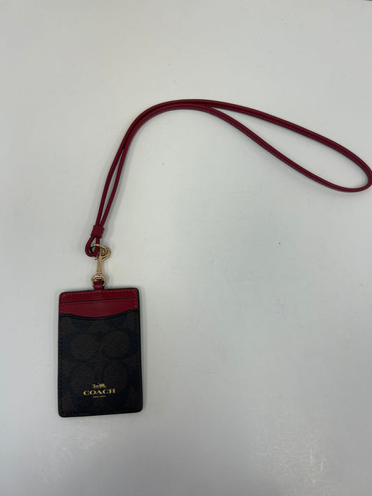 Accessory Designer Tag By Coach, Size: Small