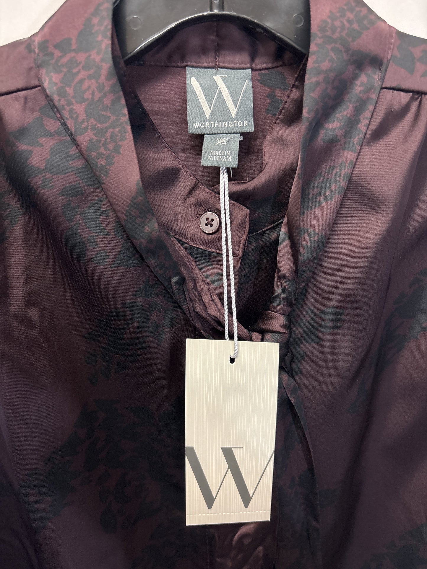 Top Long Sleeve By Worthington  Size: Xs