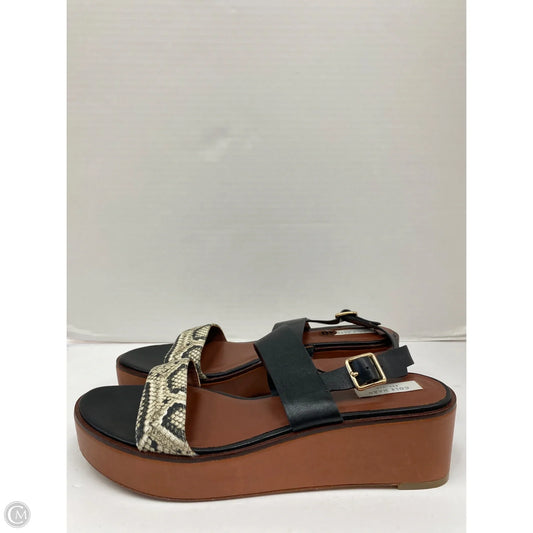 Sandals Flats By Cole-haan In Black, Size: 10