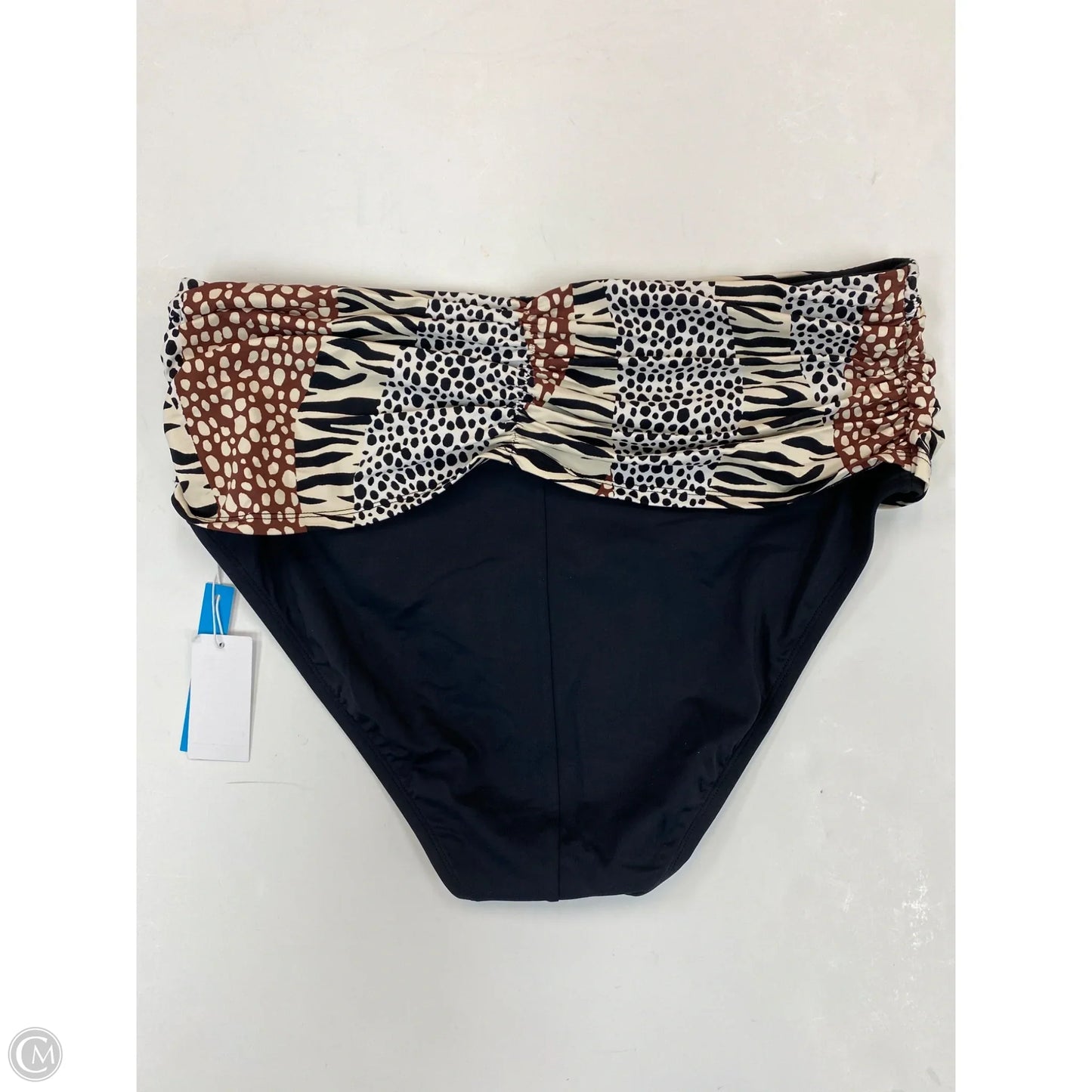 Swimsuit Bottom By Bleu In Black, Size: L