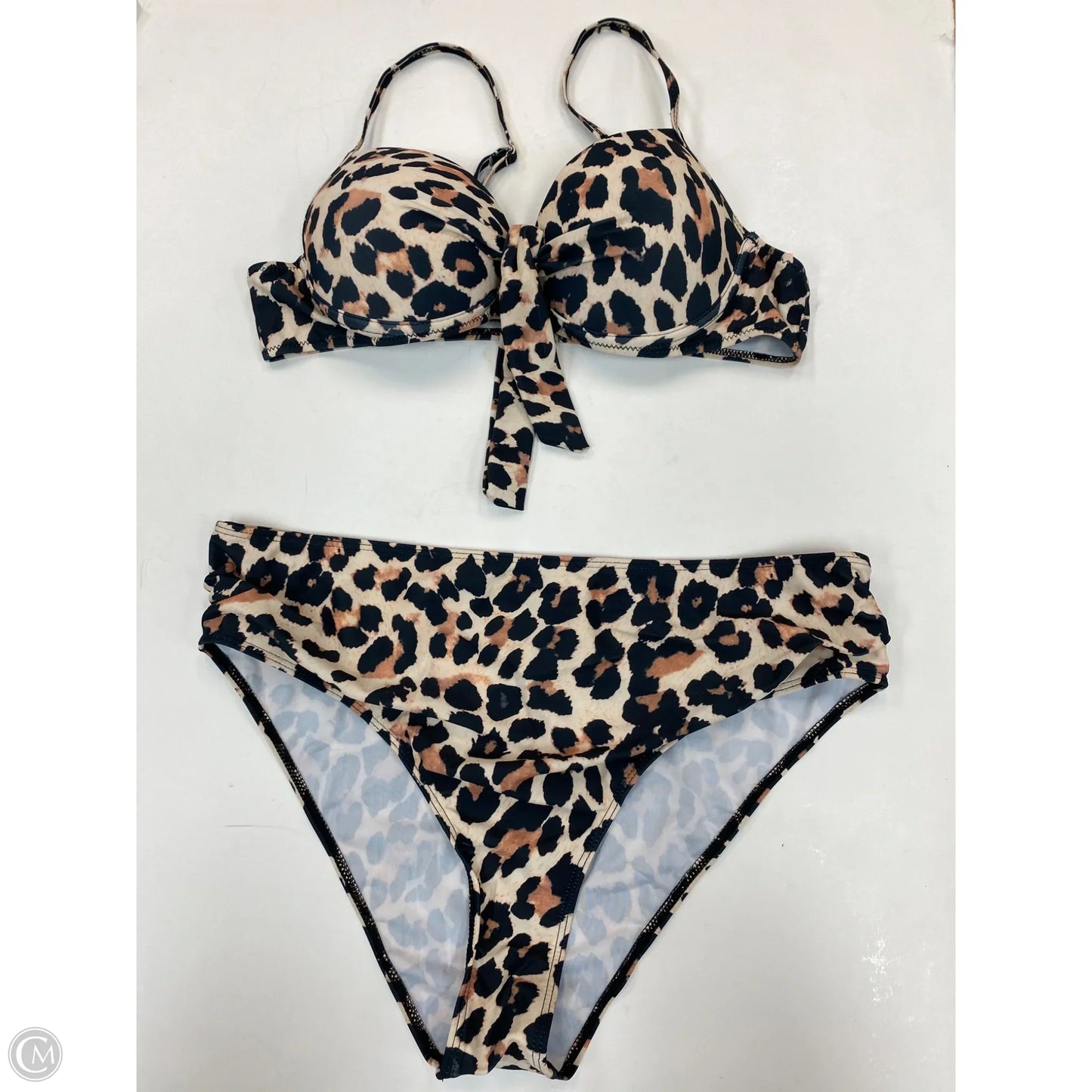 Swimsuit 2pc By Cmf In Animal Print, Size: L