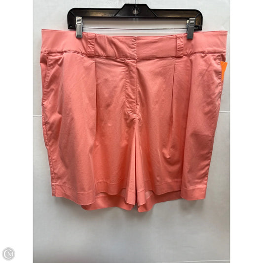 Shorts By Lane Bryant In Peach, Size: 20