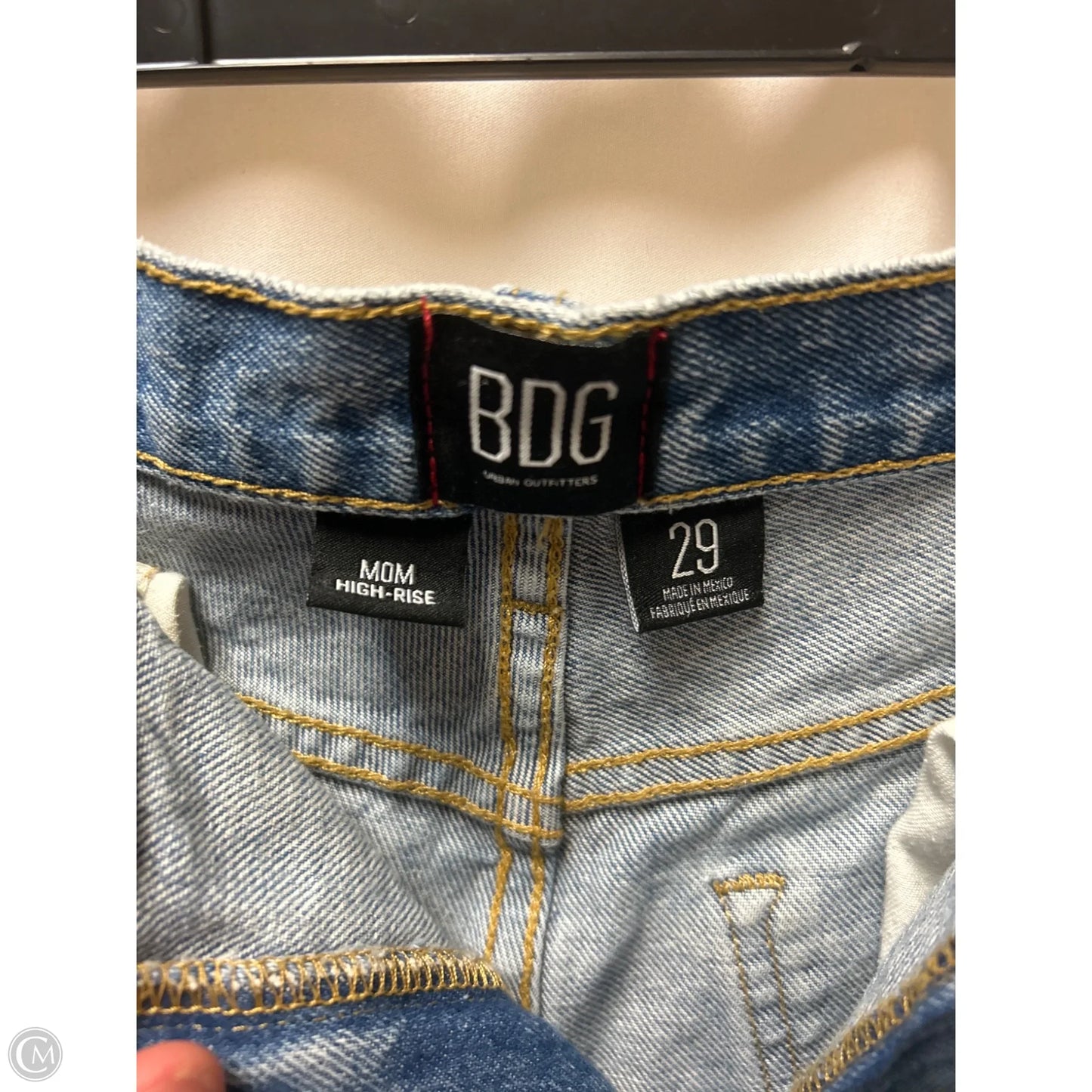 Shorts By Urban Outfitters In Blue Denim, Size: 8