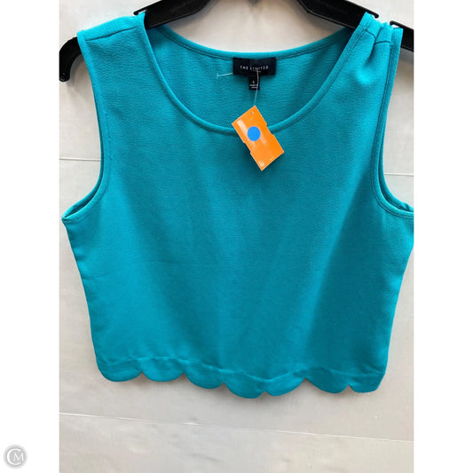 Top Sleeveless By Limited In Blue, Size: S