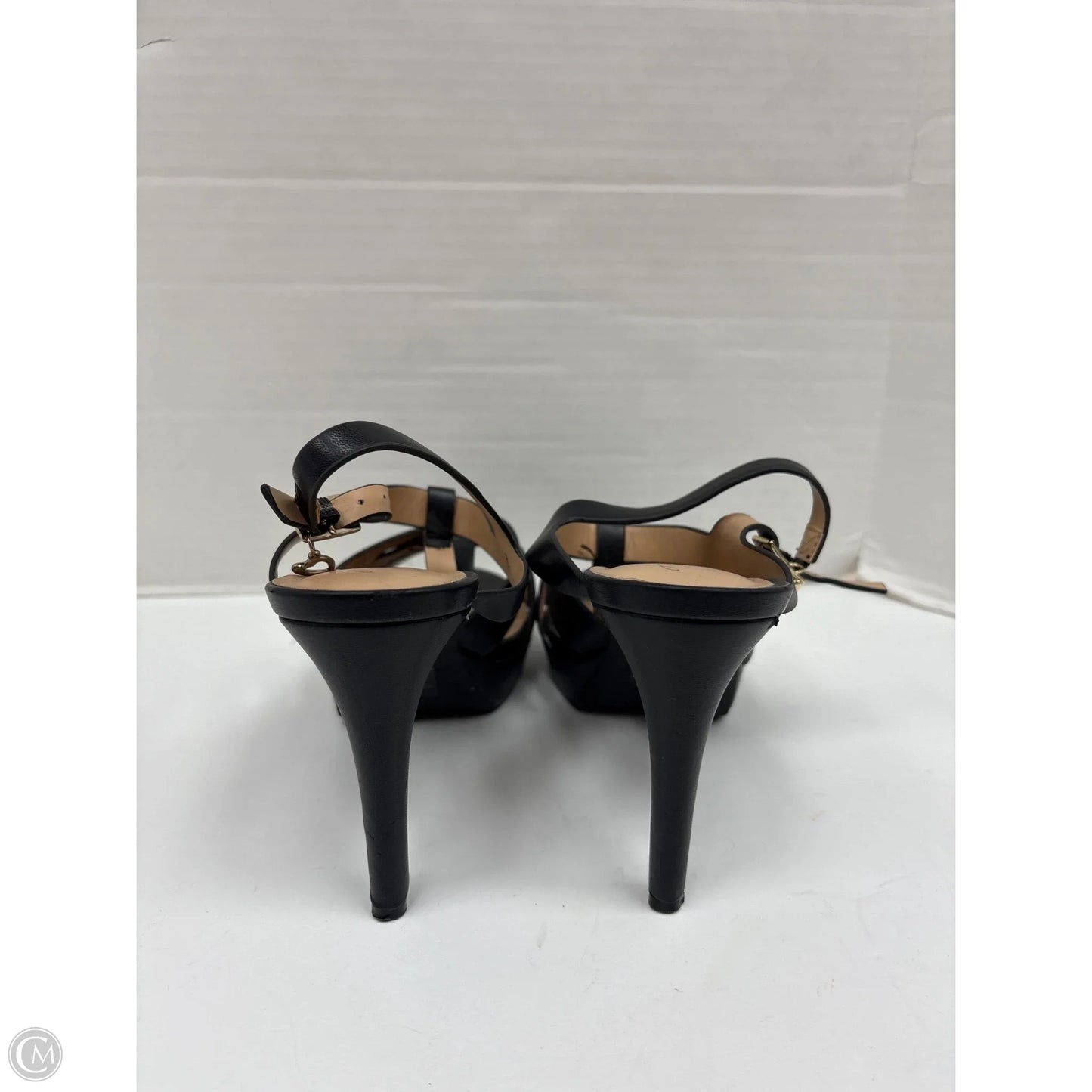 Sandals Heels Stiletto By Thalia Sodi In Black, Size: 10