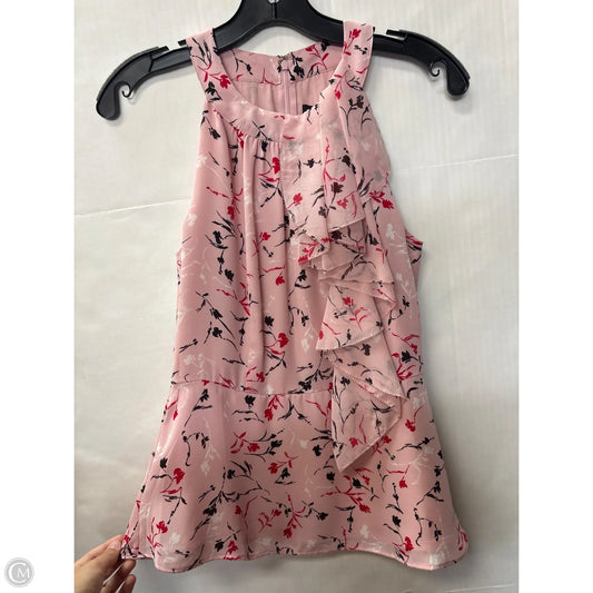 Top Sleeveless By White House Black Market In Pink, Size: Xs