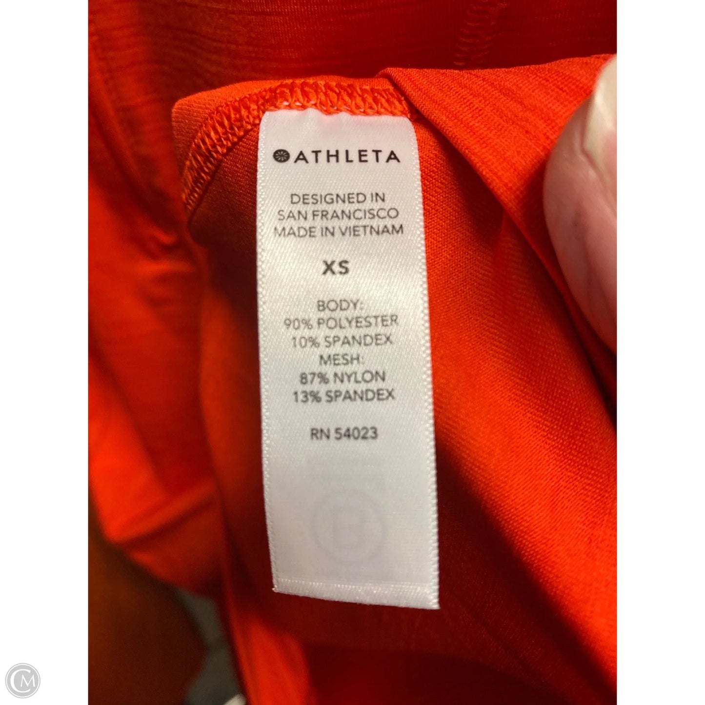 Athletic Tank Top By Athleta In Red, Size: Xs