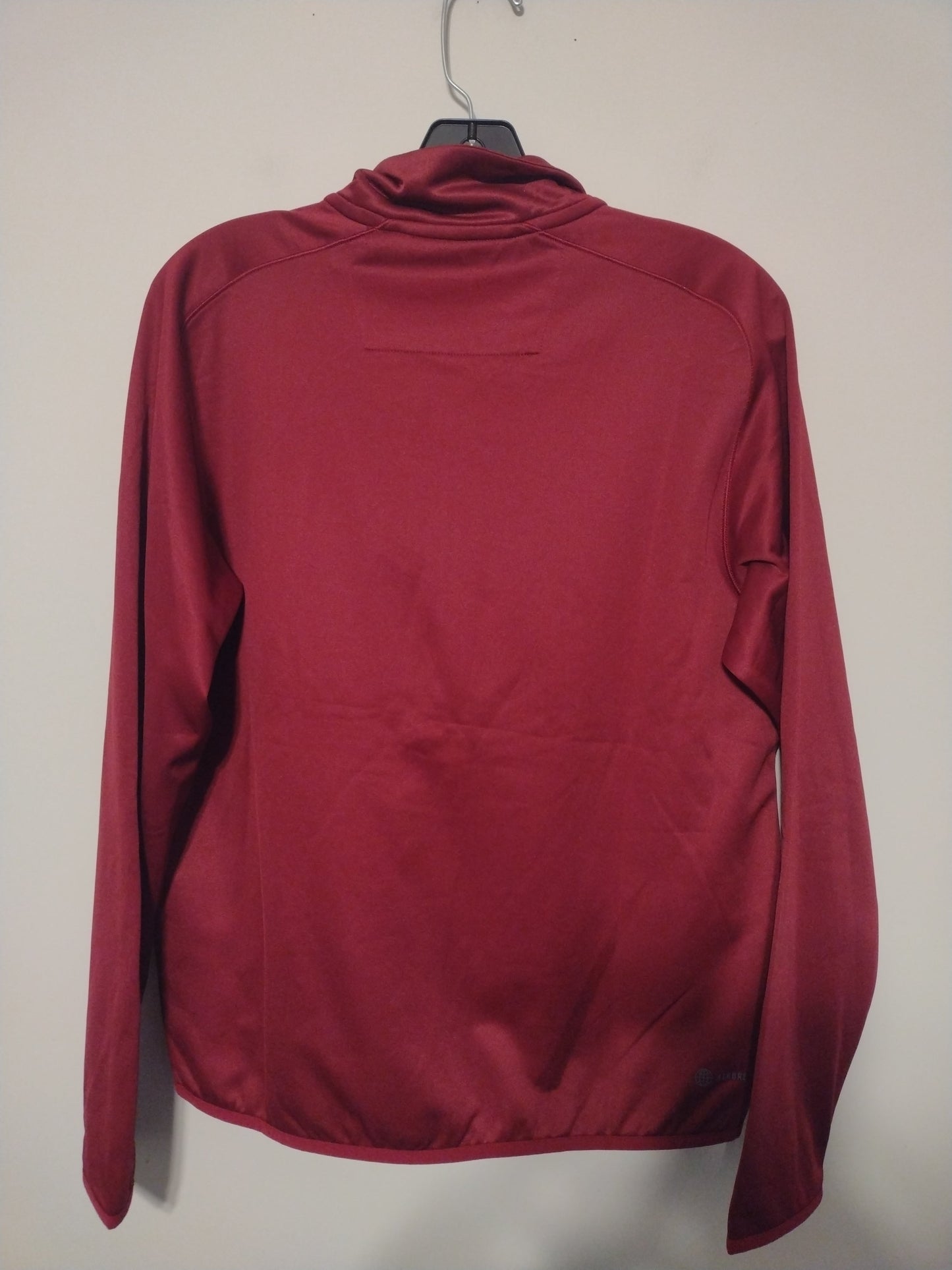 Athletic Top Long Sleeve Collar By Adidas  Size: S