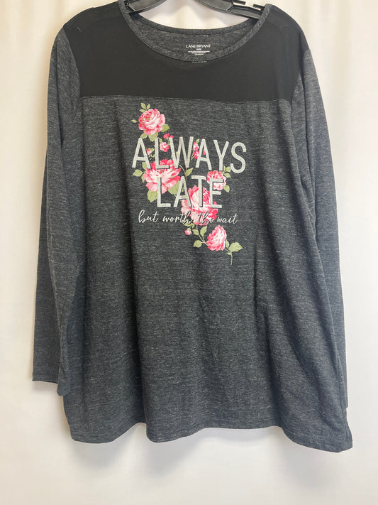 Top Long Sleeve By Lane Bryant  Size: 1x