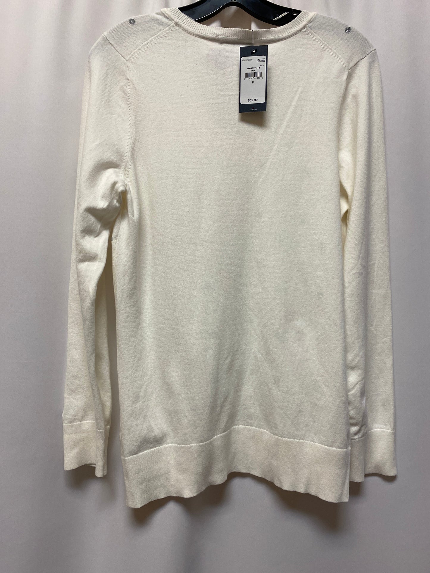 White Sweater Tommy Hilfiger, Size M