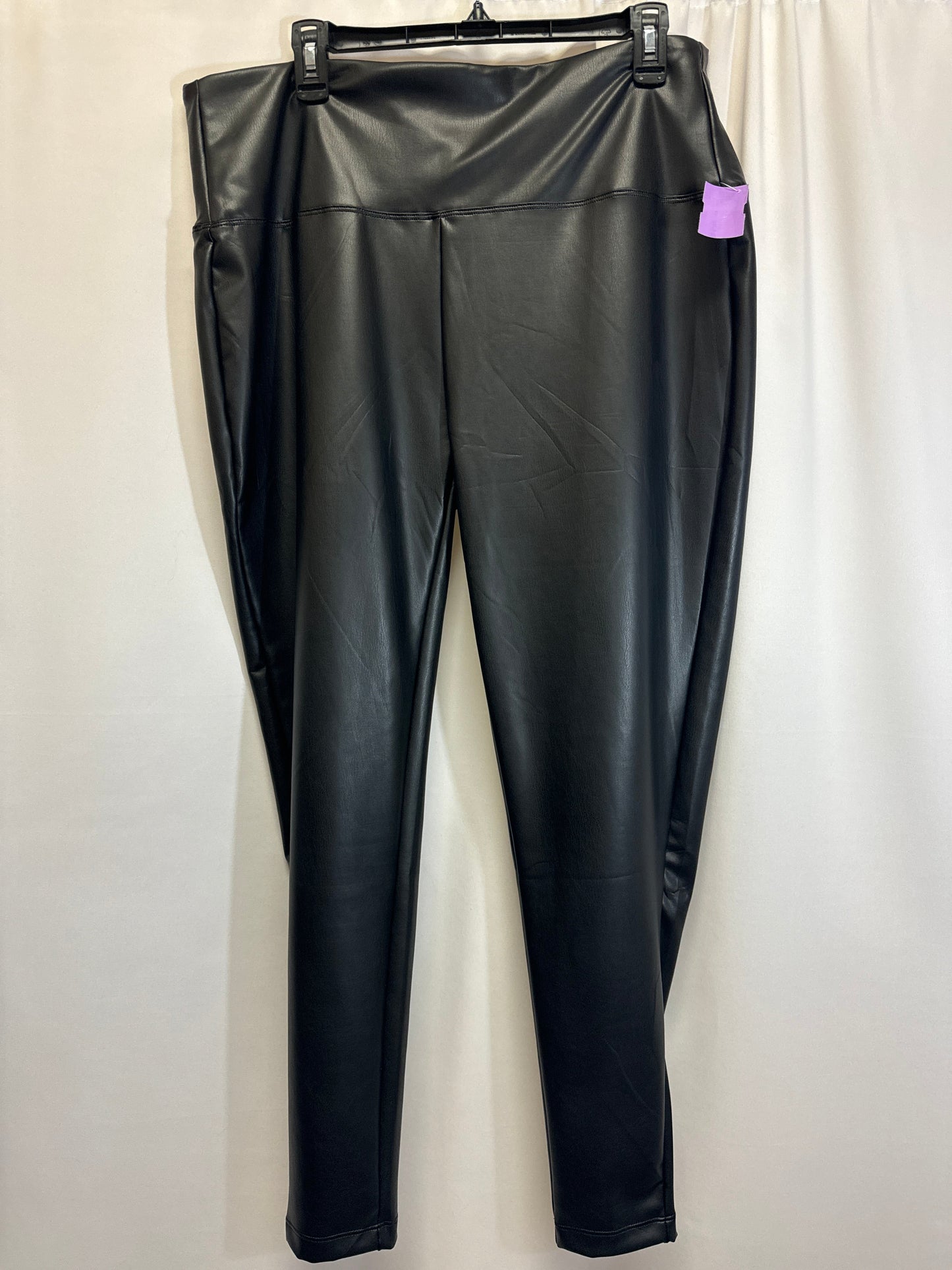 Black Pants Leggings Zenana Outfitters, Size 3x