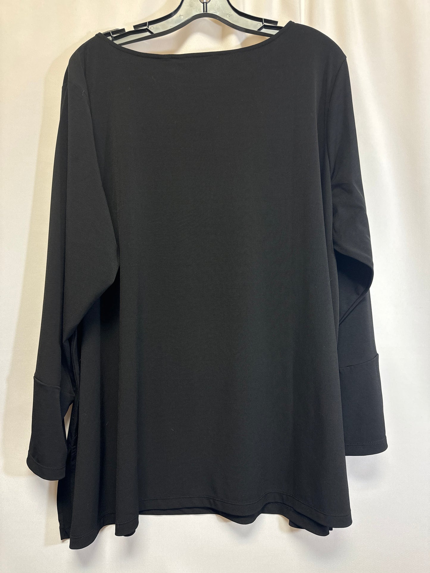 Blue Top Long Sleeve Clothes Mentor, Size 3x