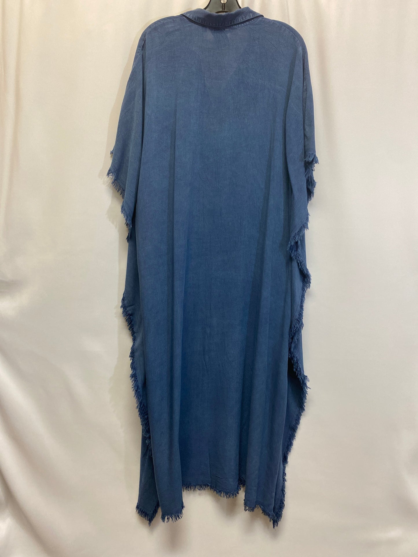 Blue Dress Casual Maxi Mlle Gabrielle, Size 1x