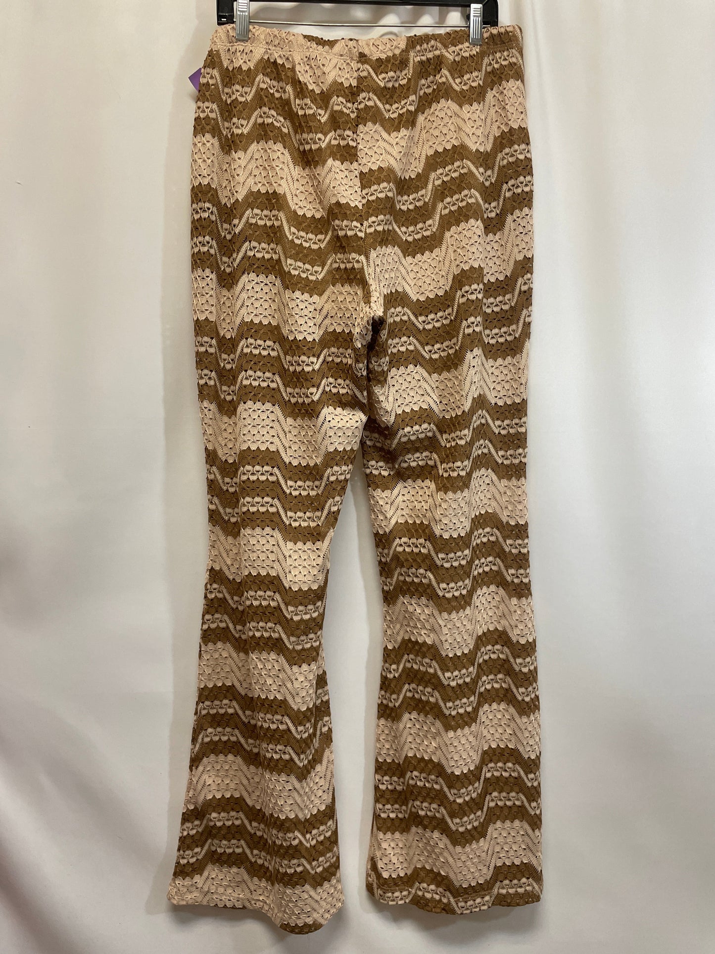 Brown Pants Lounge Fashion Nova, Size 3x