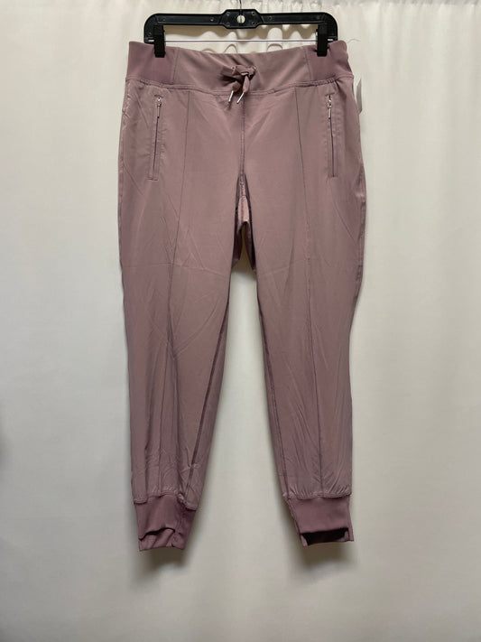 Athletic Pants By Calvin Klein In Purple, Size: M