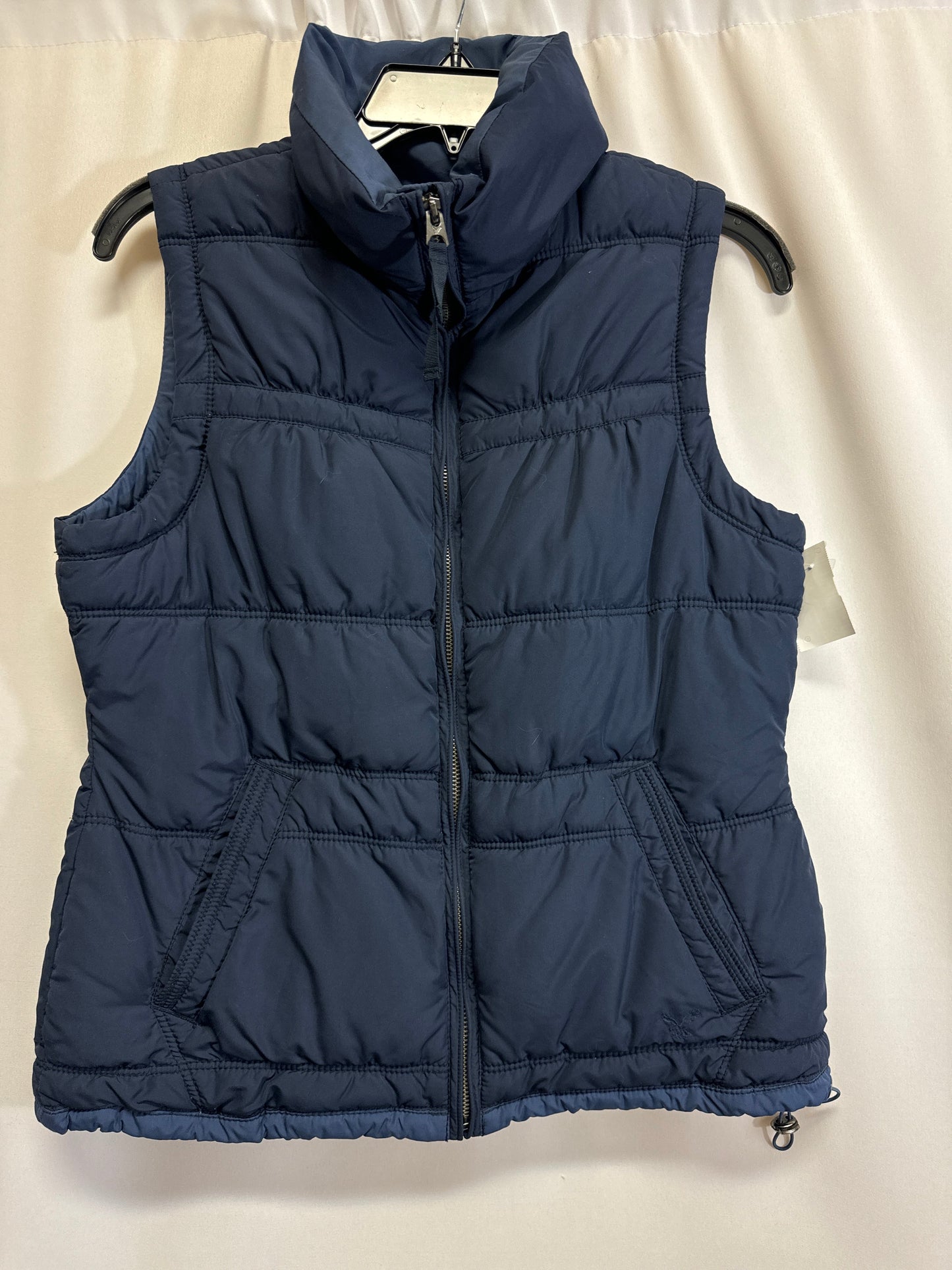 Vest Puffer & Quilted By American Eagle In Blue, Size: M